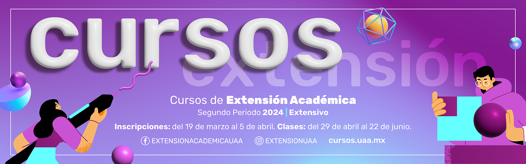 Banner cursos de extension